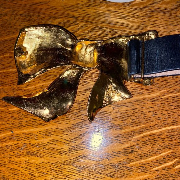 Christopher Ross 24 KT Gold Bow Belt 1983 - Picture 12 of 16